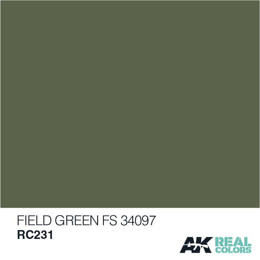 Real Colors: Field Green FS 34097 10ml LTG AK-RC231