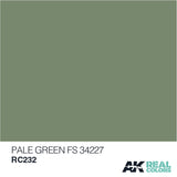 Real Colors: Pale Green FS 34227 10ml LTG AK-RC232