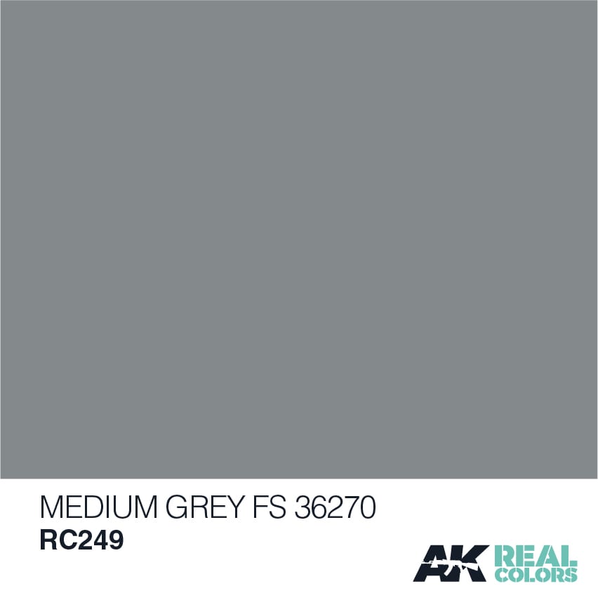 Real Colors: Medium Grey FS 36270 10ml vLTG AK-RC249