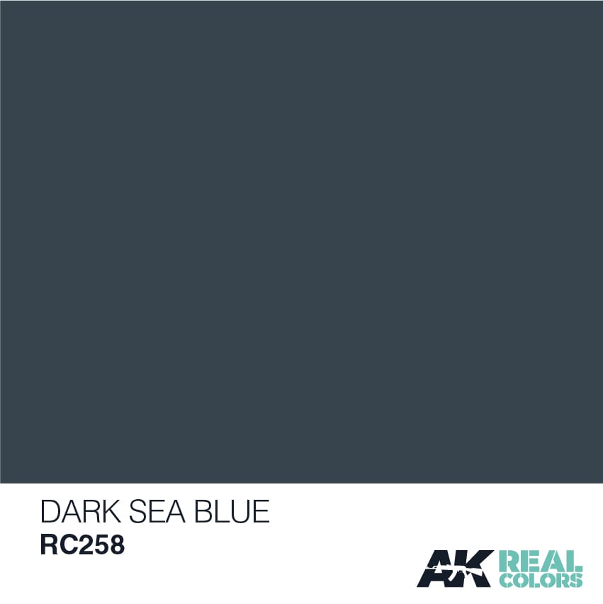 Real Colors: Dark Sea Blue 10ml LTG AK-RC258
