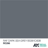 Real Colors: RAF Dark Sea Grey BS381C/638 - 10ml LTG AK-RC296