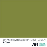 Real Colors: IJN M3 (M) Mitsubishi Interior Green 10ml LTG AK-RC306