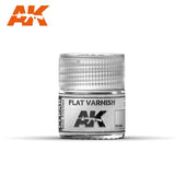 Real Colors: Flat Varnish 10ml LTG AK-RC500