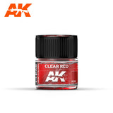 Real Colors: Clear Red 10ml LTG AK-RC503