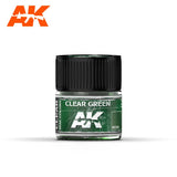 Real Colors: Clear Green 10ml LTG AK-RC505