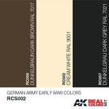 Real Colors: German Army Early WWII Colors Set LTG AK-RCS002