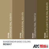 Real Colors: Bundeswehr Basic Colors Set LTG AK-RCS017