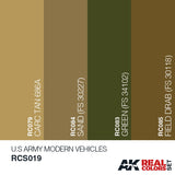 Real Colors: U.S. Army Modern Vehicles Set LTG AK-RCS019