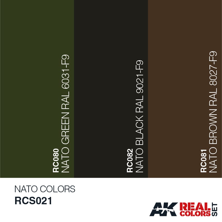Real Colors: NATO Colors Set LTG AK-RCS021