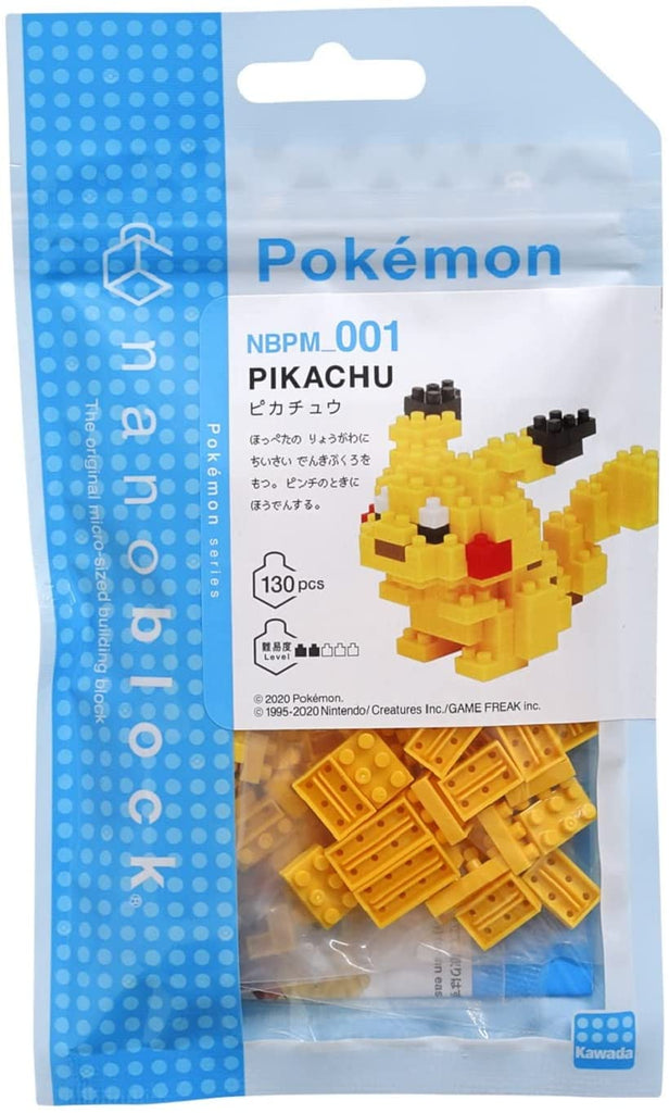 Nanoblock: Pokemon Series - Pikachu LTG NABLK-14619