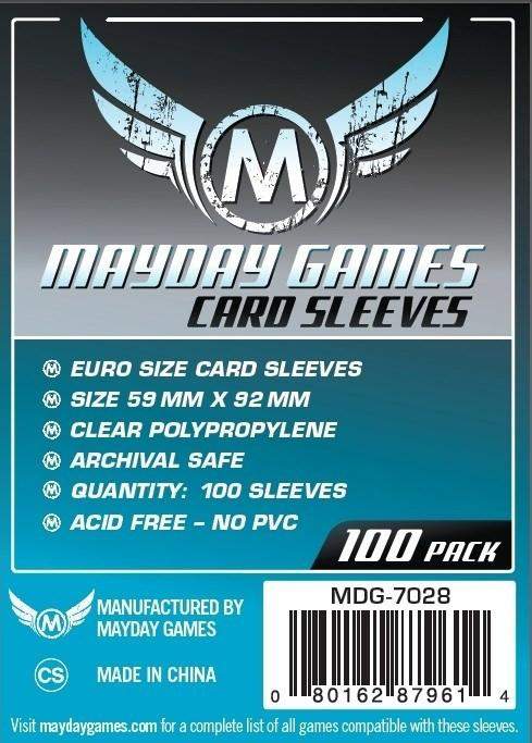 Euro Card Sleeves (59mm x 92mm) MDG 7028 The Hidden Lair Euro Card Sleeves (59mm x 92mm) MDG 7028 The Hidden Lair