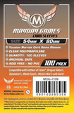 Yucatan Narrow Card Sleeves (54mm x 80mm) MDG 7109