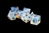 Opalite: Full-Sized 16mm Polyhedral Dice Set MET 102