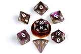 Stardust Supervolcano 10mm Mini Poly Dice Set MET 4174