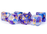 Midnight Fantasy 16mm Poly Dice Set MET 703