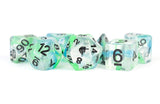 Sea Kelp 16mm Poly Dice Set MET 715