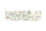 16mm Resin Poly Dice Set: Rainbow Frost MET 759