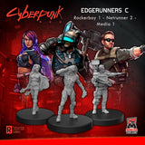 Cyberpunk RED Miniatures: Edgerunners C - MFC 33003