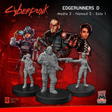 Cyberpunk RED Miniatures: Edgerunners D - MFC 33004