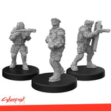 Cyberpunk RED Miniatures: Lawmen A - MFC 33005