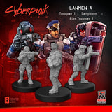 Cyberpunk RED Miniatures: Lawmen A - MFC 33005