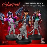 Cyberpunk RED Miniatures: Generation Red A - MFC 33009