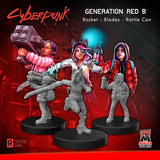 Cyberpunk RED Miniatures: Generation Red B - MFC 33010