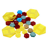 Dreadball: Xtreme Premium Acrylic Counters (Yellow) MGE MGDBX04-2