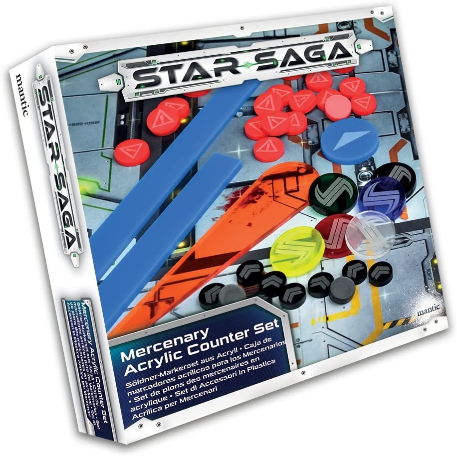 Star Saga: Acrylic Player Counter Set MGE MGSS303