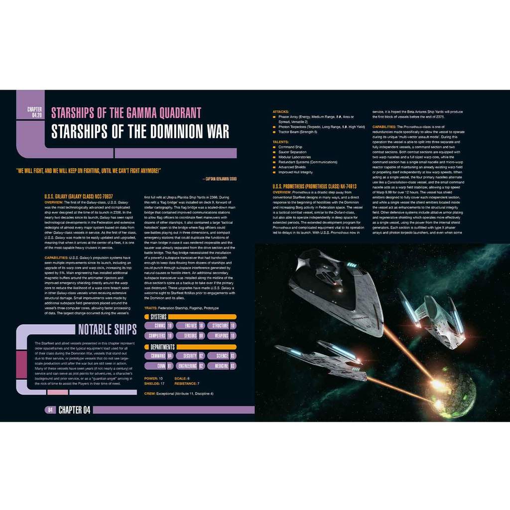 Star Trek Adventures: Gamma Quadrant Sourcebook MUH 051068