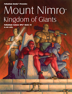 Palladium Fantasy RPG: Book 10 - Mount Nimro, Kingdom of Giants PAL 0464