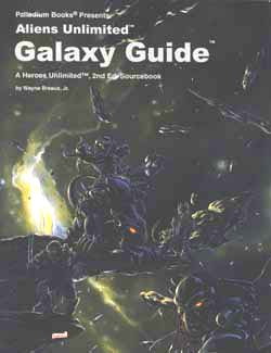 Heroes Unlimited RPG: Aliens Unlimited Galaxy Guide PAL 0519