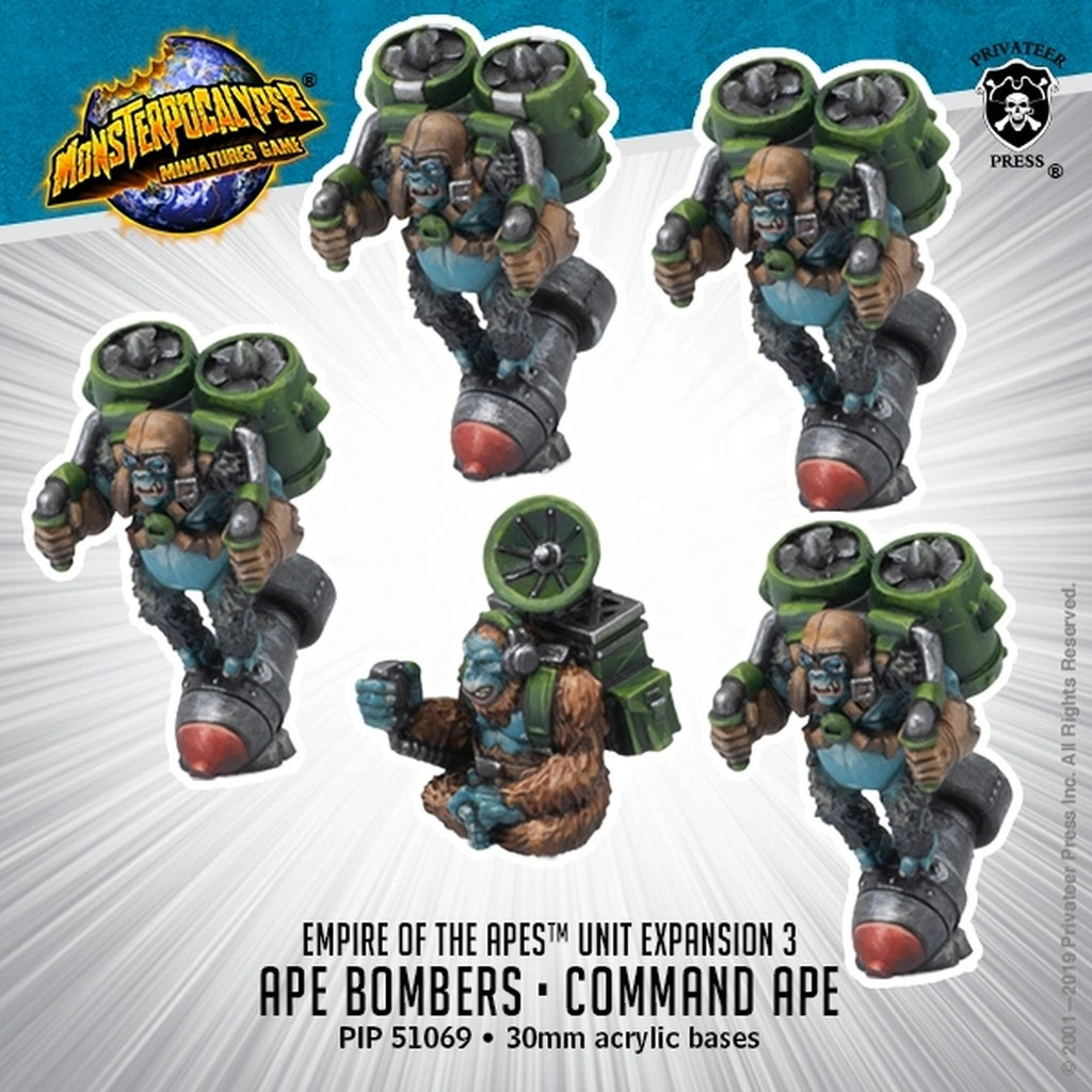 Ape Bombers & Command Ape: Empire of the Apes - Units PIP 51069