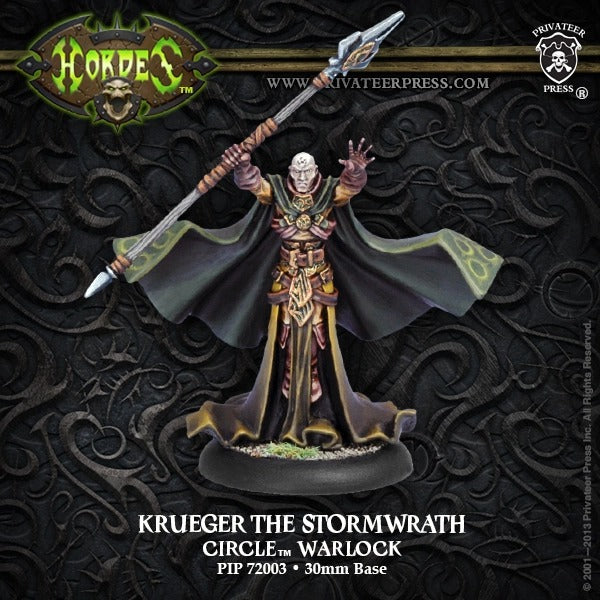 Krueger the Stormwrath: Circle Orboros - Warlock PIP 72003
