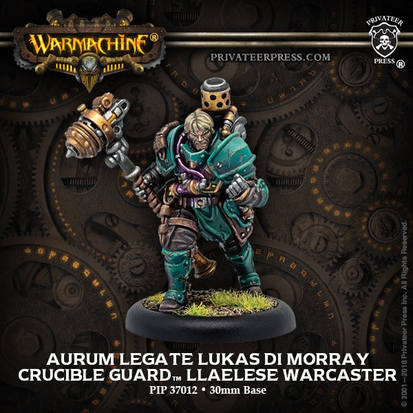 Aurum Legate Lukas di Morray: Crucible Guard - Warcaster PIP 37012