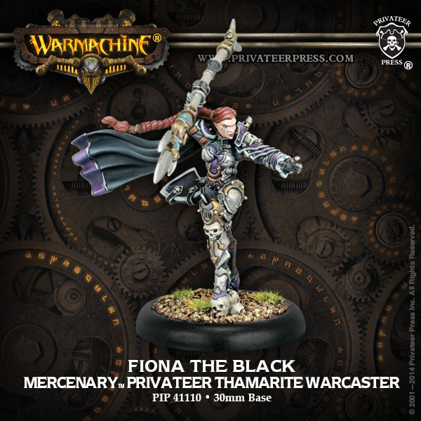 Fiona the Black: Mercenaries - Warcaster PIP 41110