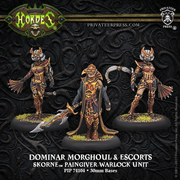 Dominar Morghoul & Escorts: Skorne - Warlock PIP 74104
