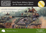 15mm Easy Assembly: WW2 Allied M4A4 and Firefly Sherman Tank PSC WW2V15011