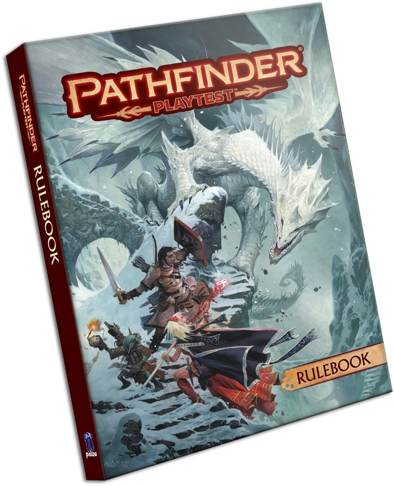 Pathfinder Playtest Rulebook PZO 2100