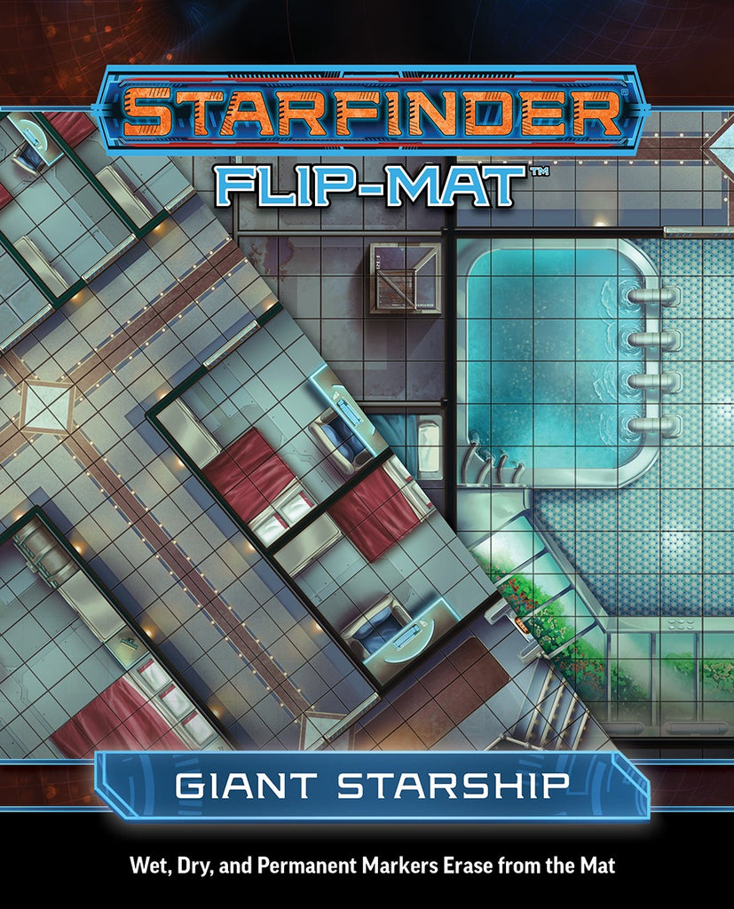 Starfinder: Flip-Mat - Giant Starship PZO 7321