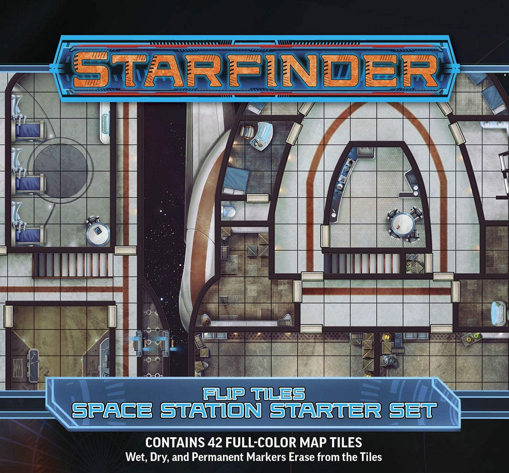 Starfinder: Flip-Tiles - Space Station Starter Set PZO 7501