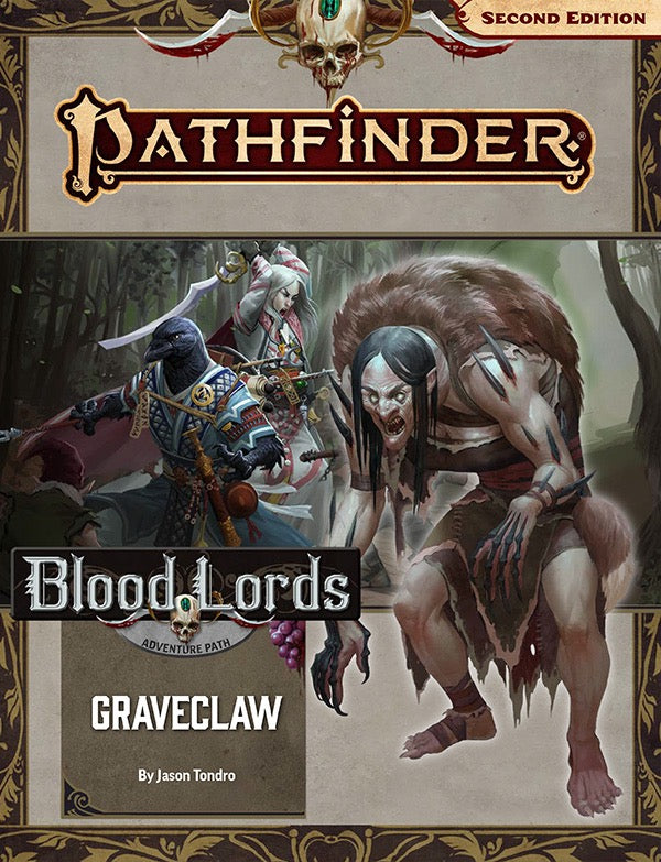 Pathfinder Adventure Path #182: Graveclaw (Blood Lords 2 of 6) PZO 90182