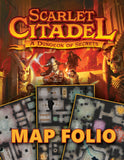 Scarlet Citadel: Map Folio (5E) PZO KOB9092