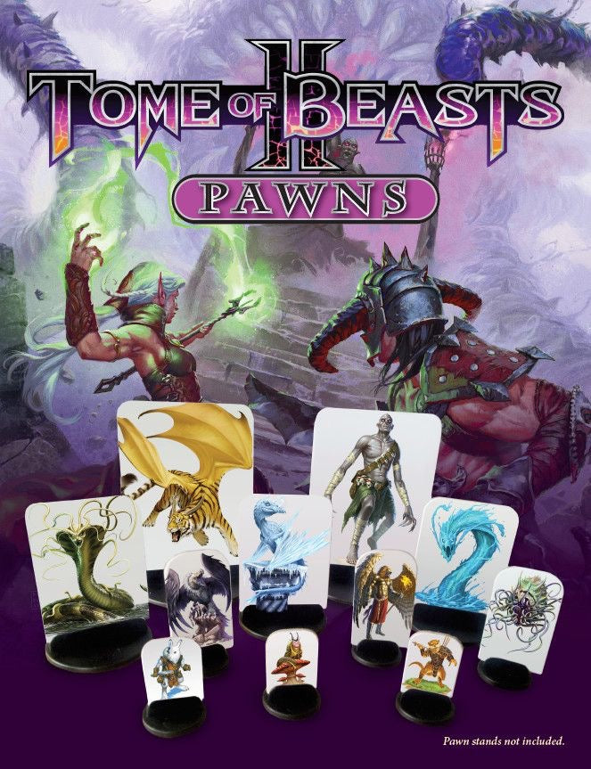 Dungeons & Dragons: Tome of Beasts II Pawns PZO KOBTOB2-PAWNS
