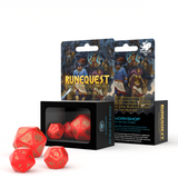 RuneQuest Red & Gold Expansion Dice (3) QWS SRQE53