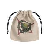 Call of Cthulhu Beige & Multicolor Dice Bag QWS BCTH104
