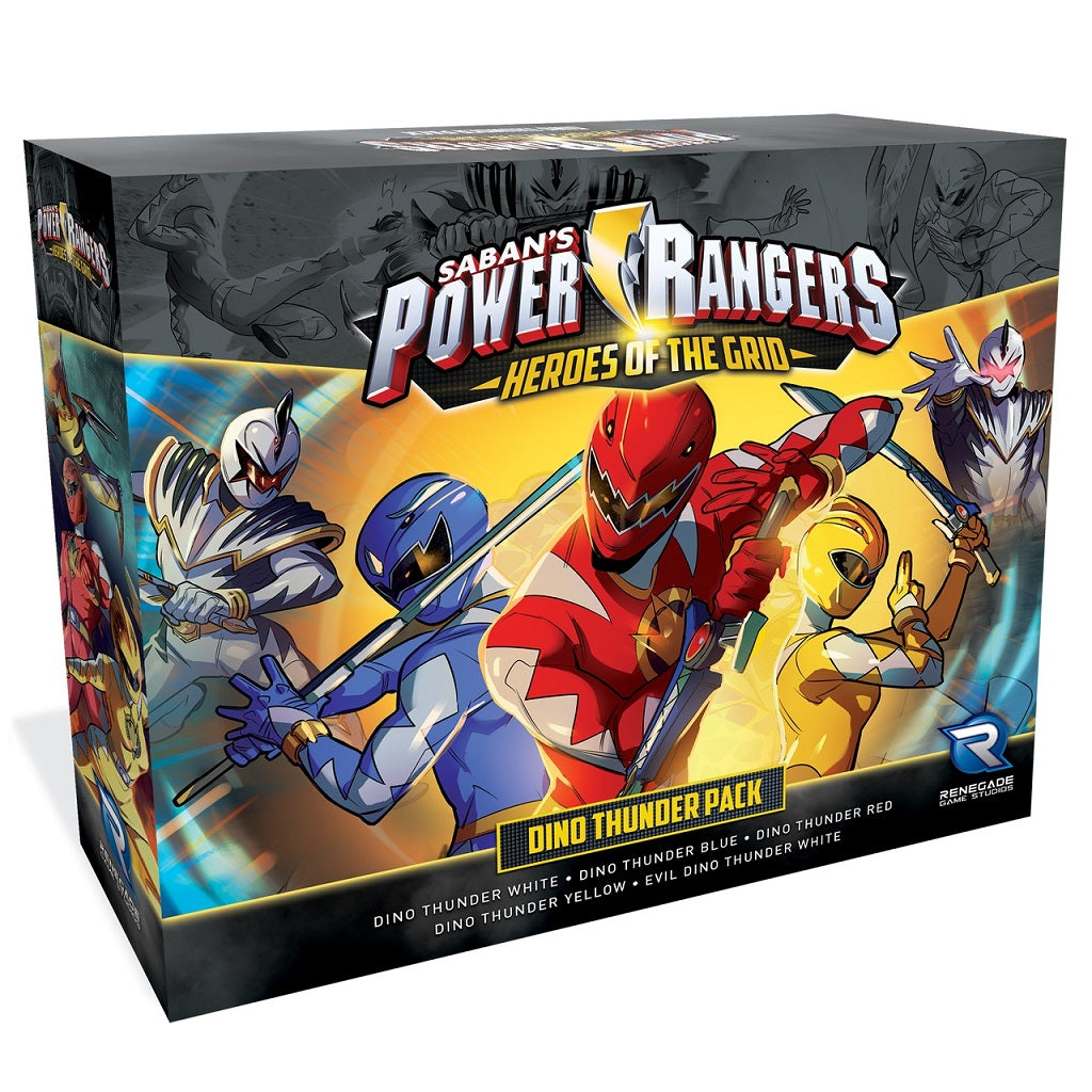 Power Rangers - Heroes of the Grid: Dino Thunder Pack RGS 02226