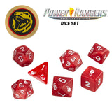 Power Rangers RPG: Game Dice Set - Red RGS 02334