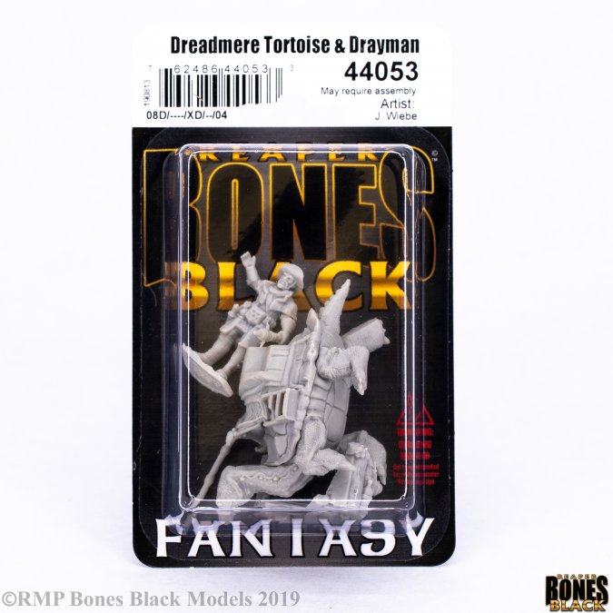 Dreadmere Tortoise & Drayman: Bones Black RPR 44053