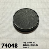 32mm Round Gaming Base (10) RPR 74048